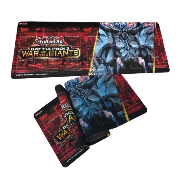 Kazuki Takahashi YU Gi OH War‎ of Giants Gaming Mat - Picture 2 of 7